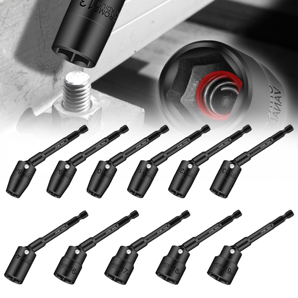 Power Tools Impact Wrench - 1Pc 100mm Esagono Incassato H8-H19 Testa