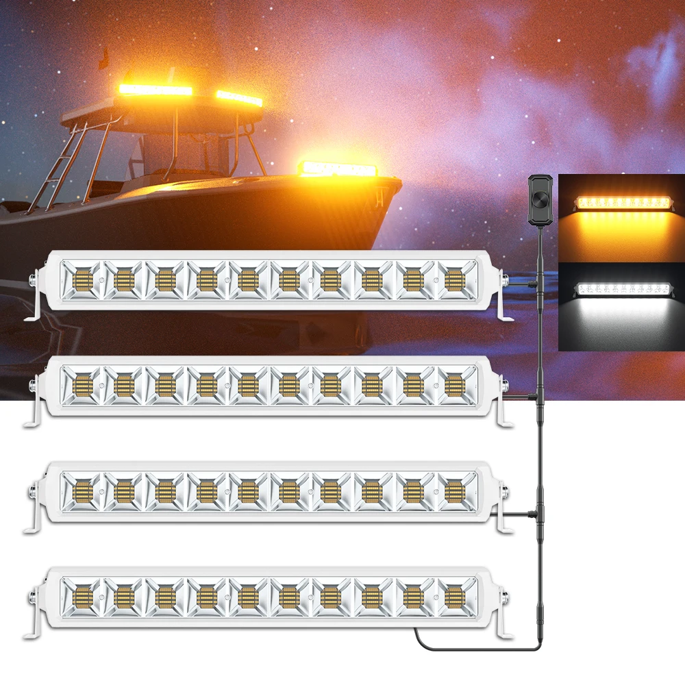 Power Tools Yellow Color - Barra luminosa a led bicolore 4
