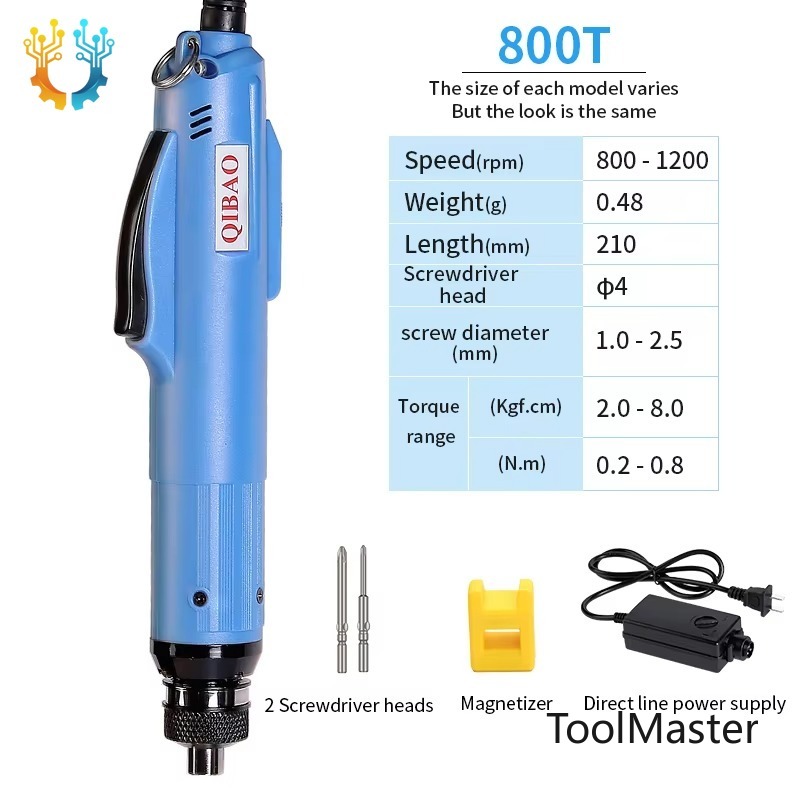 Power Tools Safety - 【2026】Cacciavite Elettrico Automatico 800T, Trapano Manuale,