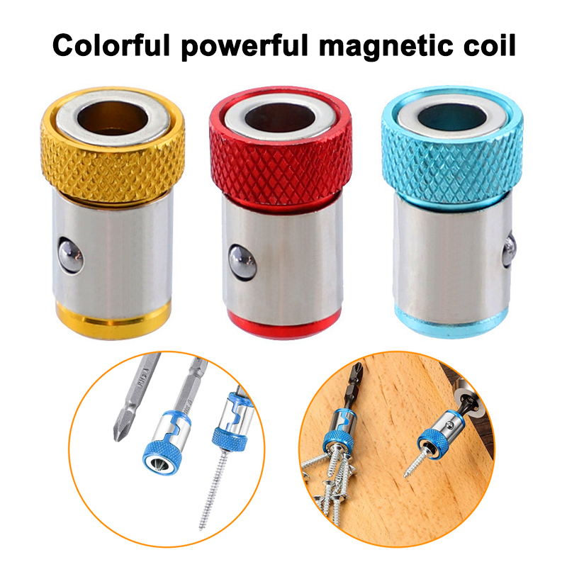 Power Tools Yellow Color - Porta Punte Magnetico Universale da 1/4