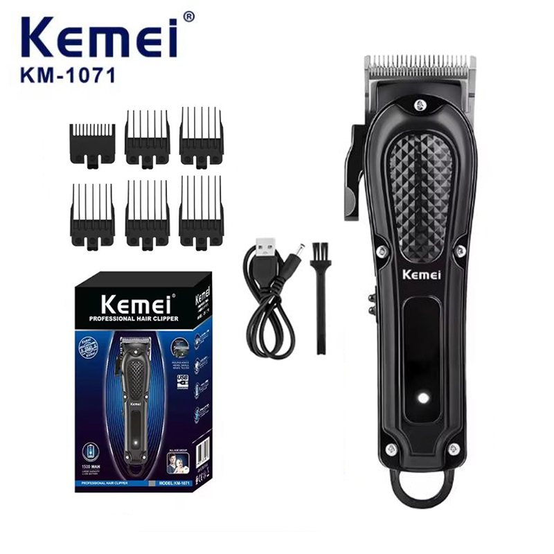 Power Xchange Tools - Tagliacapelli Elettrico Kemei KM-1071 Ricaricabile USB