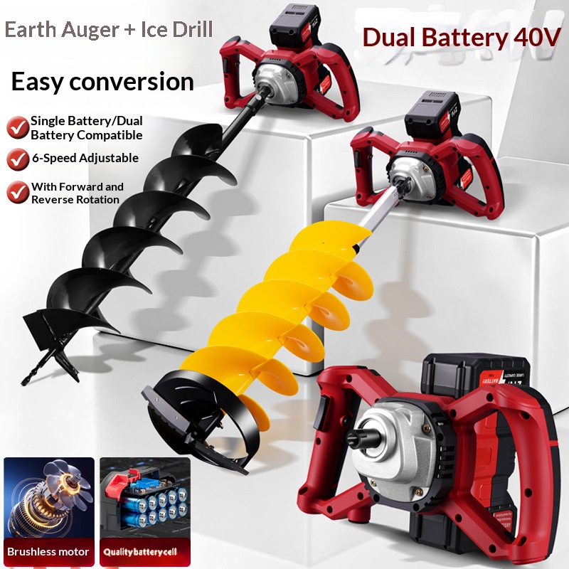 Power Tools Construction - Trapano Elettrico a Batteria al Litio