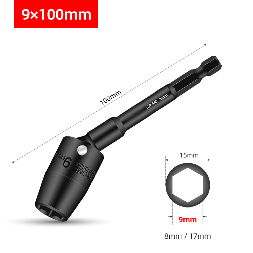 1Pc 100mm Esagono Incassato H8 - Power Tools Impact Wrench recensione e prezzo