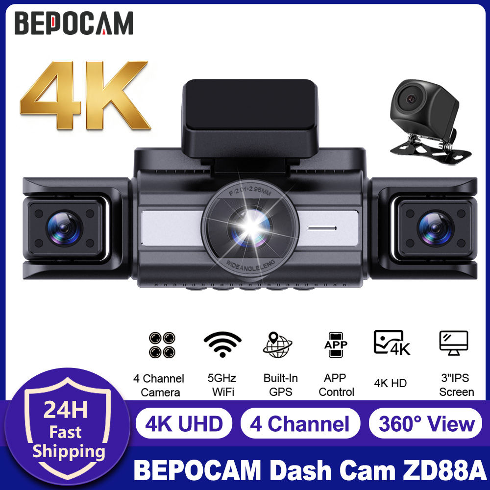 BEPOCAM Dash Cam a 4 Canali 4K - Power Tools Germany recensione e prezzo