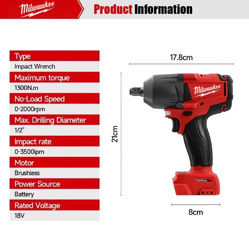 Kit di utensili elettrici a ba - Power Tools Impact Wrench recensione e prezzo