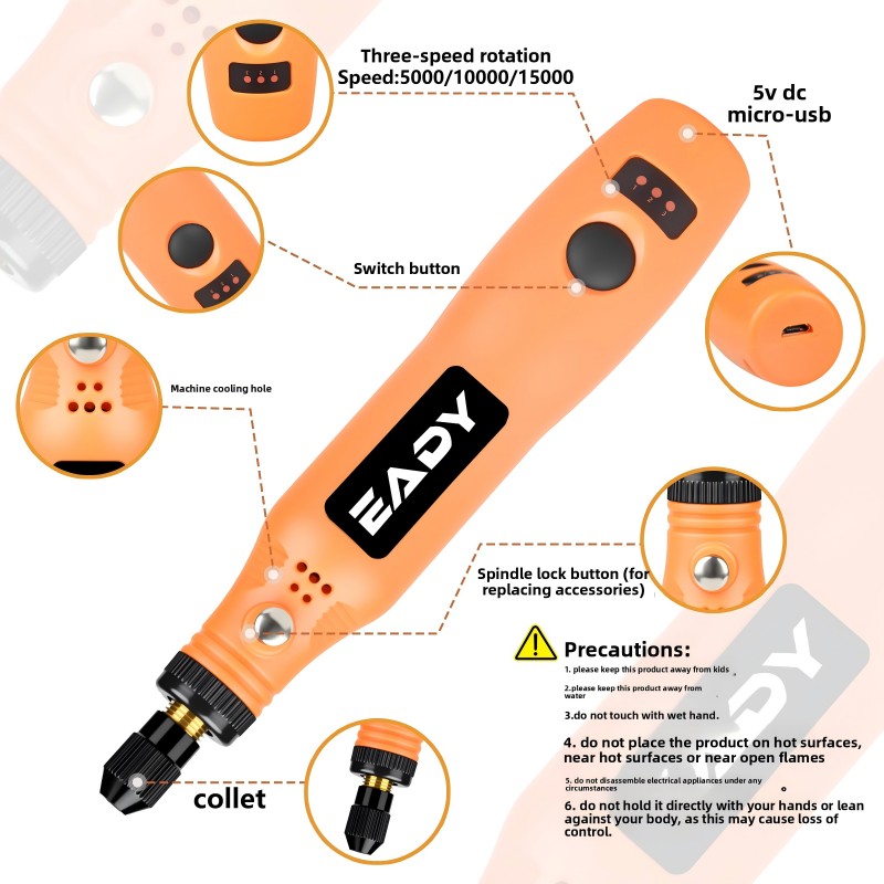 Kit di utensili rotanti senza  - Power Tools Safety recensione e prezzo