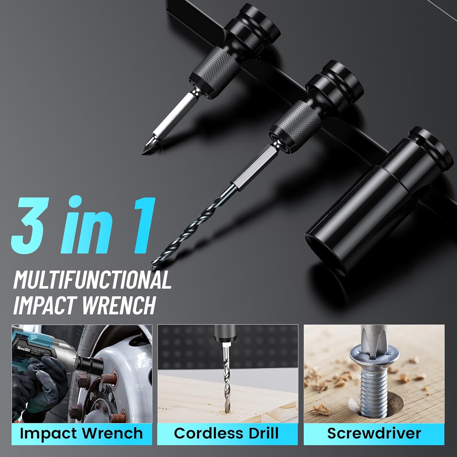 Avvitatore a Impulsi Senza Fil - Power Tools Impact Wrench recensione e prezzo